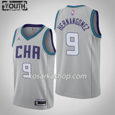 Dres Charlotte Hornets Willy Hernangomez 9 Jordan Brand 2019-20 City Edition Swingman - Dječji